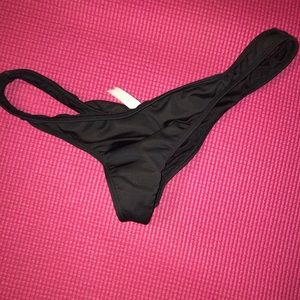 Brand New Kaikini Black Bikini Bottoms